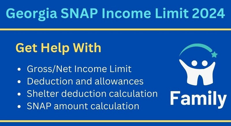 Georgia SNAP Income Limit 2024