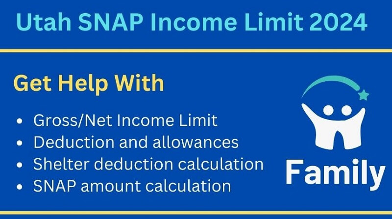 Utah SNAP Income limit 2024